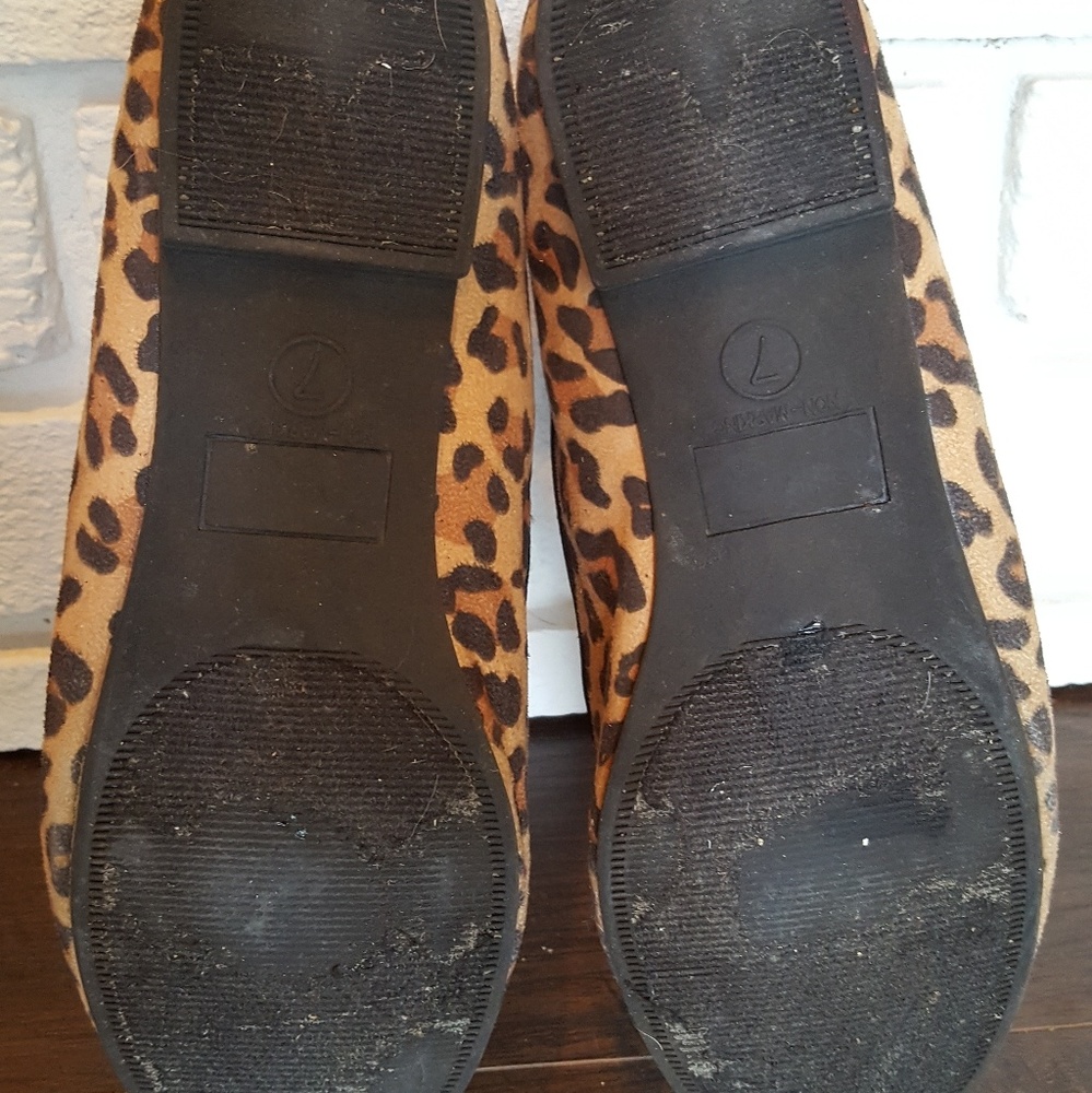 MOSSIMO leopard print loafer flats - Picture 7 of 8